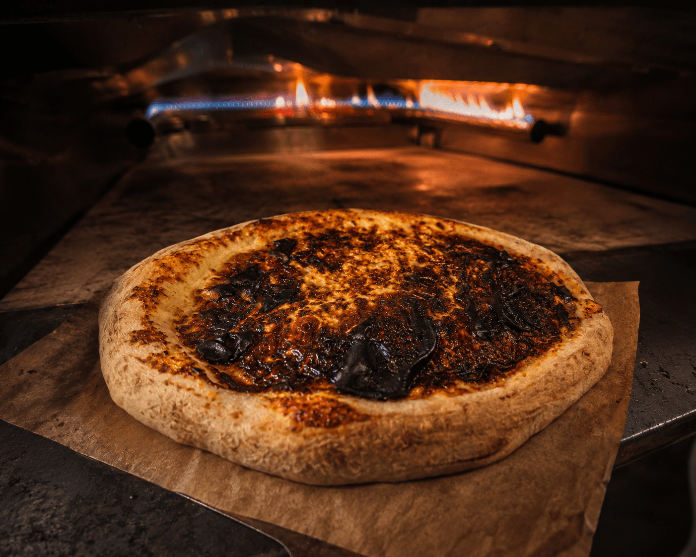 Pizza Portuguese Custard Tart (Pastel de Nata) da Motzi